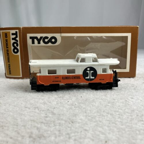 Used Tyco 8 Wheel Caboose Illinois Central Gulf 2013 Train. Free Fast Shipping! - Picture 3 of 6