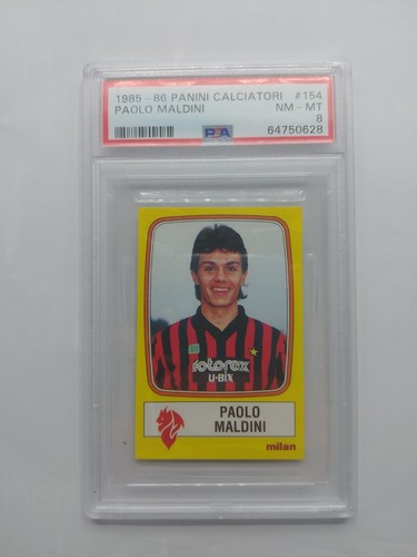 Paolo Maldini #154 1985 Panini Calciatori card