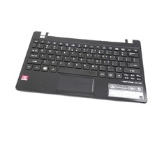 Acer Aspire One 725 Palmrest  Touchpad Keyboard 3IZHATATN00 KB.I100A.207