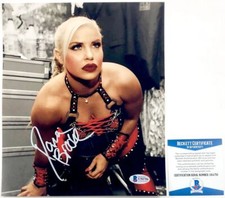 WWE NXT Dana Brooke Signed 8x10 Photo J Autograph WrestleMania BAS COA
