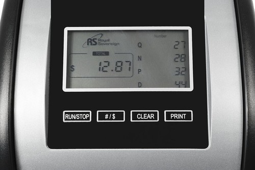 Royal Sovereign 4 Row Electric Coin Counter/Sorter (FS-44N) - Picture 9 of 12