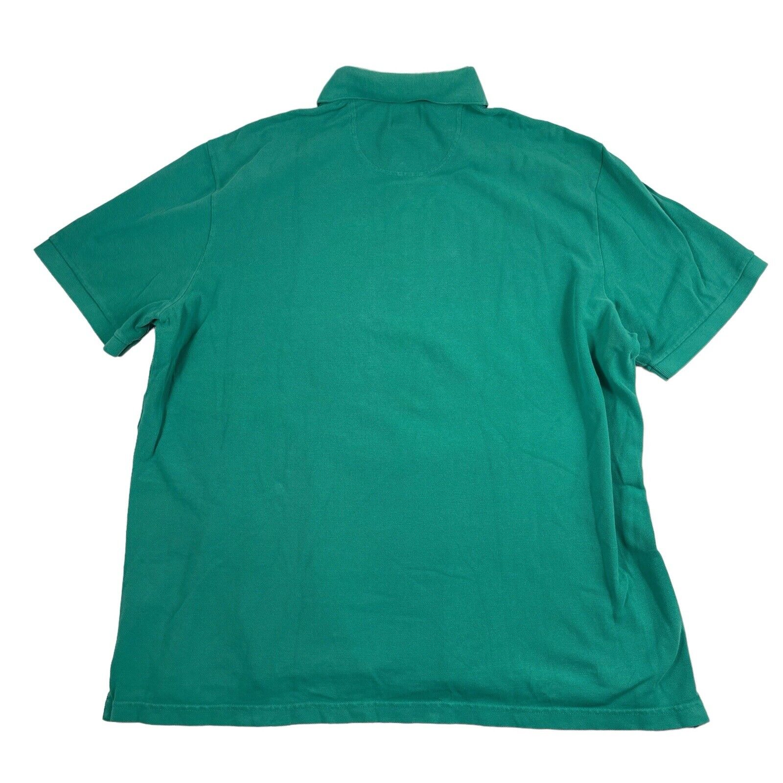 Lacoste Vintage Washed Green Teal Mens Cotton Pol… - image 3