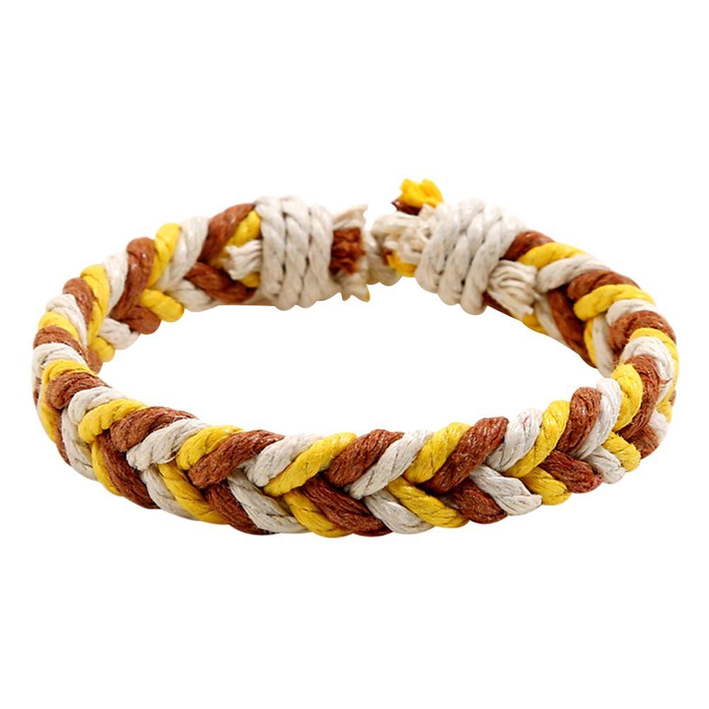 DIY Braided Bracelets Handmade Hemp Rope for Party Wedding Travel
