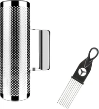 Eastrock Guiro Shaker Stainless Steel 8" 3" Percussion Guiro Musical Instruments