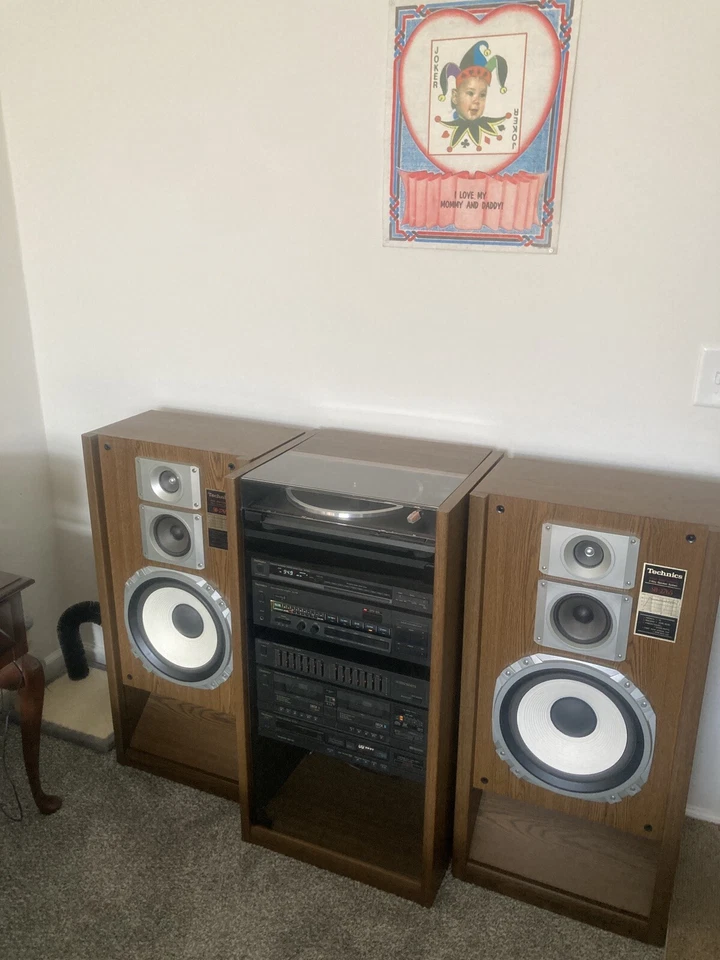 1986 Technics 机架老式立体声系统 - 1 个所有者 — 第 2/2 张图片