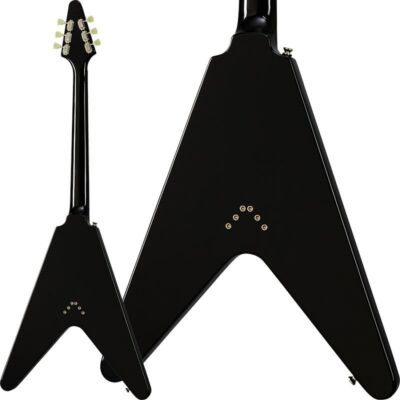 Epiphone Inspired by Gibson Flying V Ebony Electric Guitar for