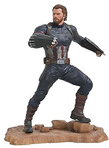 DIAMOND SELECT MARVEL GALLERY AVENGERS INFINITY WAR CAPTAIN AMERICA STATUE 25CM DIAMOND SELECT MARVEL GALLERY AVENGERS INFINITY WAR CAPTAIN AMERICA STATUE 25CM