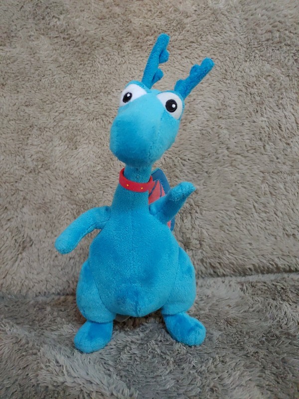Disney Just Play Doc McStuffins Stuffy The Dragon Stuffed Plush 8"