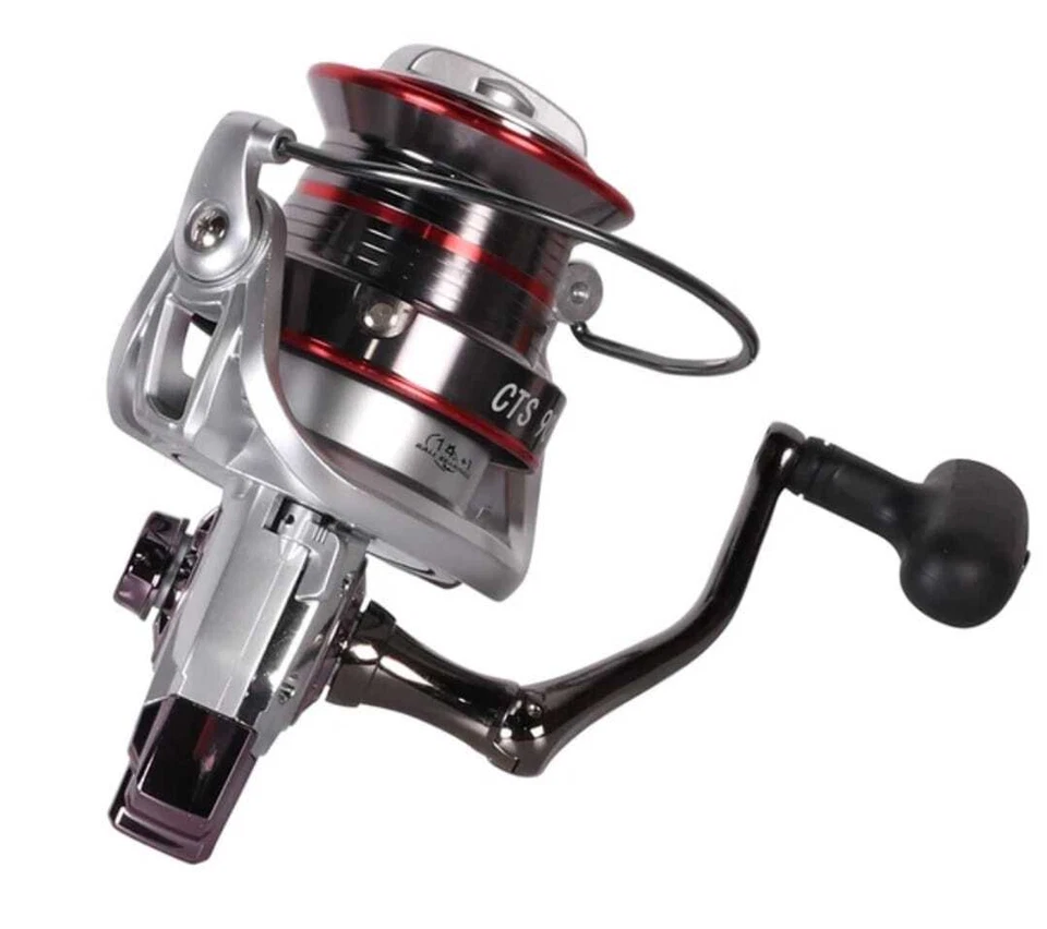 Angelrolle 10000 Metall | Karpfen Wels Langwurf Bootsangeln Süß- & Salzwasser - Bild 3 von 4