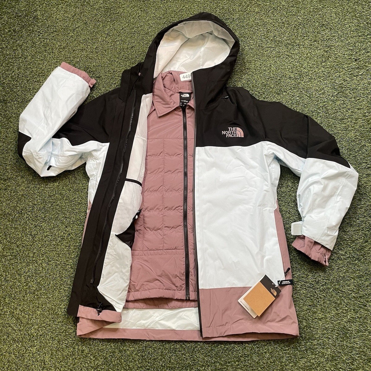 The North Face Jacket L NEW Thermoball Outdoor Zip Up Quilt Winter