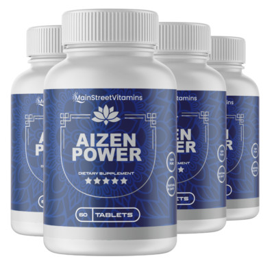 Aizen Power, Aizen Power Male Enhancement Supplement - 4 Bottles