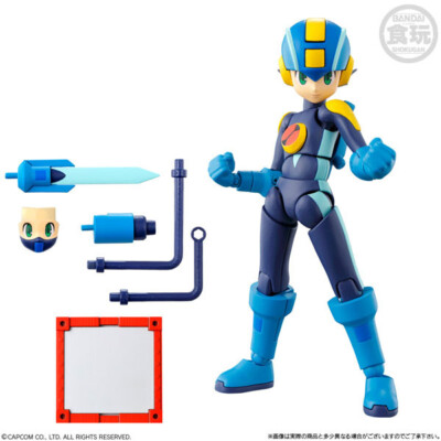 Megaman Rockman EXE Vol. 1 SMP model kit set of 4 Shokugan Bandai