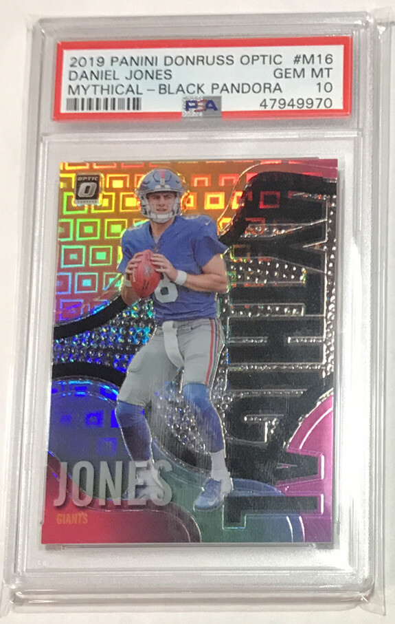Daniel Jones Panini Donruss Optic Mythical #M16 Black Pandora