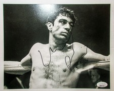 Robert Deniro Signed Autographed 'Raging Bull' 8x10 Photo JSA LOA Goodfellas Robert Deniro Signed Autographed 'Raging Bull' 8x10 Photo JSA LOA Goodfellas