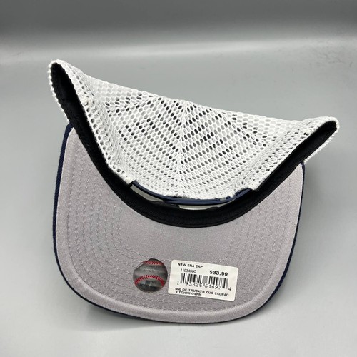 Gorra de camionero de los Padres de San Diego para hombre azul blanco 9Fifty New Era gorra trasera a presión - Imagen 6 de 8