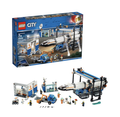 LEGO City Space Port Rocket Assembly & Transport Set 60229 (k) | eBay