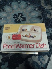 Vintage 1970 Sears Electric Baby Food Warming Dish Plate Bowl Winnie the Pooh
