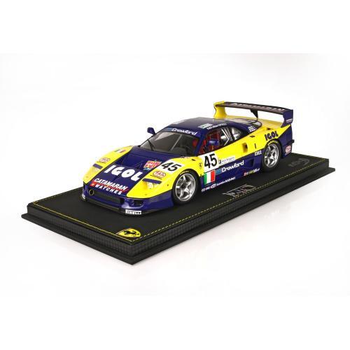 1/18 BBR フェラーリ F40 LM 24H Le Mans 1996 1/18 BBR 1996 Ferrari F40 LM Le Mans Team #44 Ennea Igol