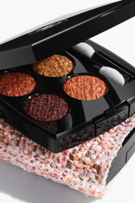 Chanel Les 4 Ombres Tweed Eyeshadow - 03 Tweed Fauve, NEW IN BOX Limited Edition