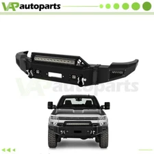 For 2011-2014 Chevy Silverado 2500 3500 HD Front Bumper Complete W/ LED Lights