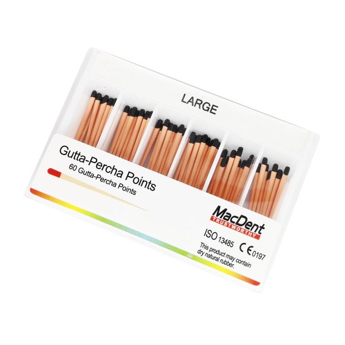 MacDent Dental Endodoncia Gutta Percha Puntas Promoción 60 un./paquete - Imagen 9 de 25