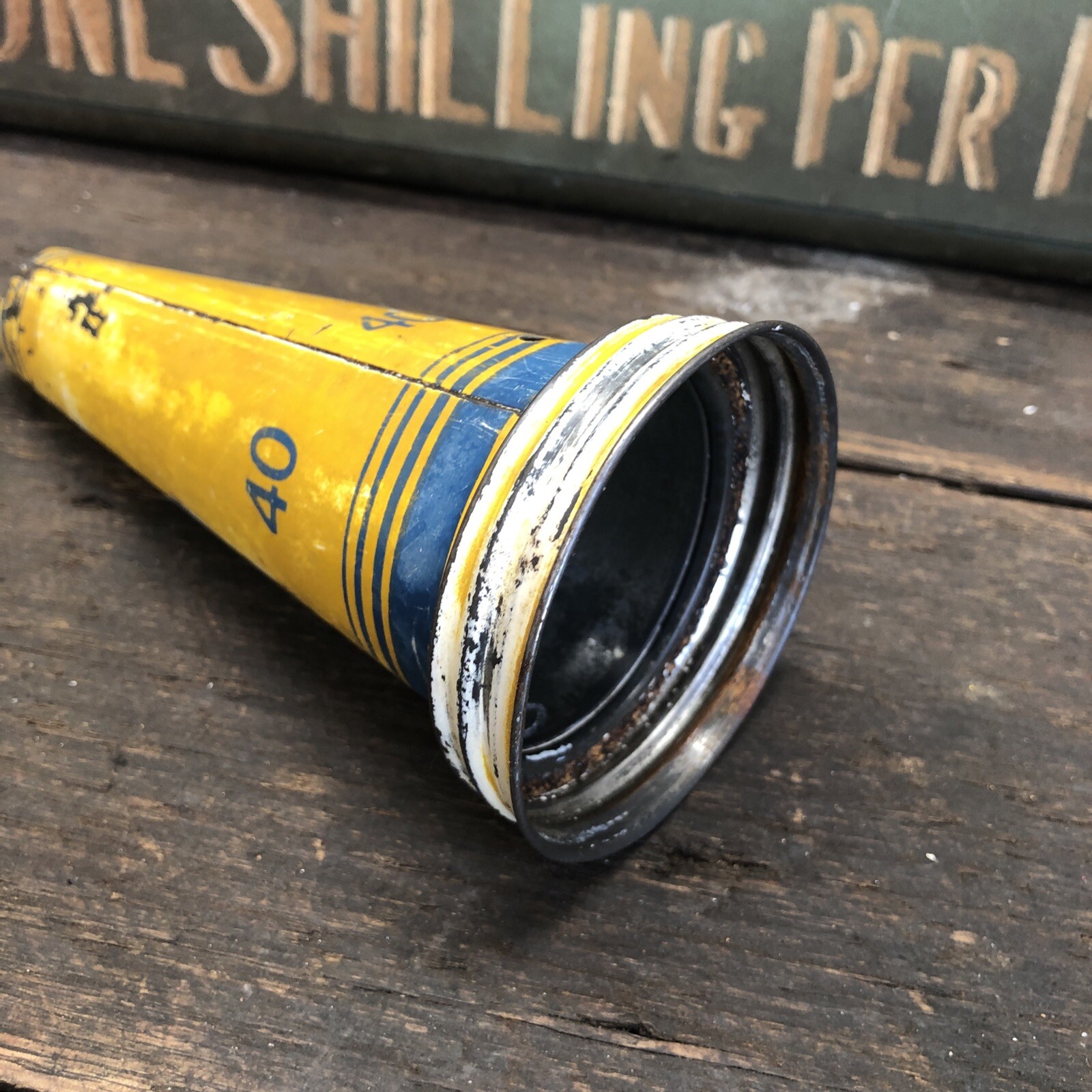 Golden Fleece CinemaScope Tin Oil Bottle Top Vintage eBay