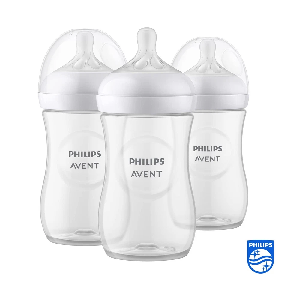 Philips Avent Biberon Natural Response - 3 biberon da 260 ml per neonati da 1... - Immagine 2 di 4