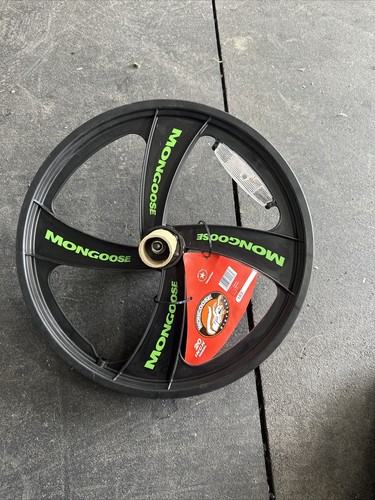 Mongoose Black 20" BMX Mag Front Wheel Rim