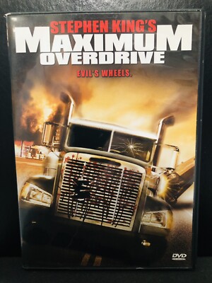 Maximum Overdrive (DVD, 2006, Widescreen)-Horror-Stephen King