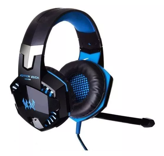 Kotion Each G2000 Stereo Gaming Headset for PS4 Xbox One Blue
