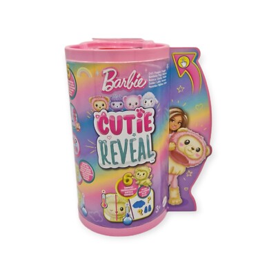 Barbie Cutie Reveal Chelsea Puppe mit Plüschlöwe HKR21