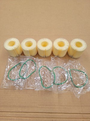 5 x Oil Filter 6311 for 2010, 2009 Pontiac Vibe 1.8L 4Cyl 