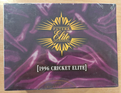 RARE VINTAGE 1996 FUTERA ELITE CRICKET - FACTORY SEALED 24 PACK BOX - EX