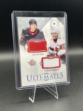 2023-24 Ultimate - Tim Stutzle & Claude Giroux Ulti-mates Dual Patch #UTM-GS