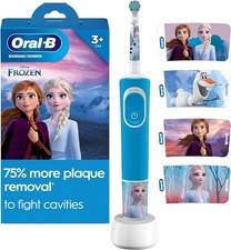 Oral-B Kids Electric Toothbrush Featuring Disney's Frozen for Kids 3 