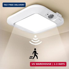 Battery Operated Ceiling Light, Motion Sensor Light Indoor, Motion Activated for