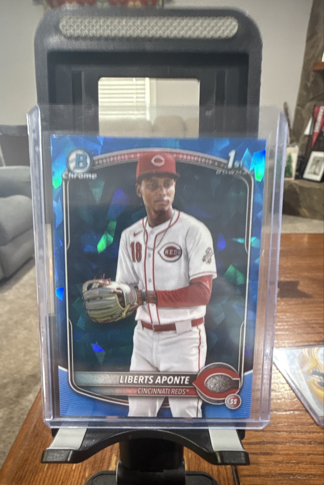 2025 Bowman Chrome sapphire Prospects Liberts Aponte, Liberts Aponte #BCP-174