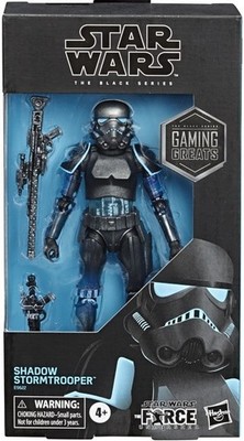 Hasbro Star Wars Black Series Gaming Greats Shadow Stormtrooper Neu
