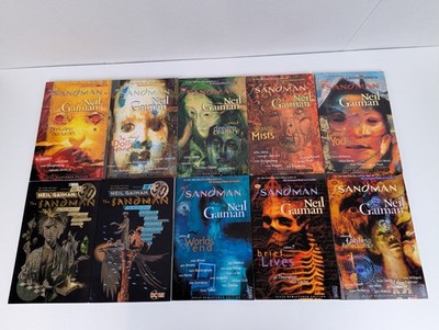 The Sandman Vol 1 10 Complete TPB Set Neil Gaiman Vertigo Fully Remastered