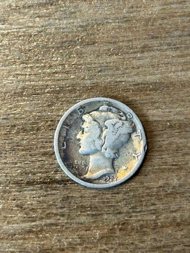 1927S Mercury Dime VG