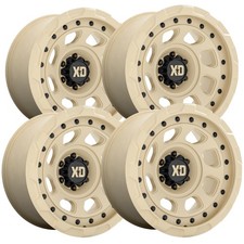 Set-4 Xd Series Xd861 Storm 20x9 6x135 0mm Desert Sand Wheels Rims 20 Inch