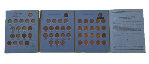 Whitman Canadian Small Cent Collection 1920-1951  #9062 w/37 Coins