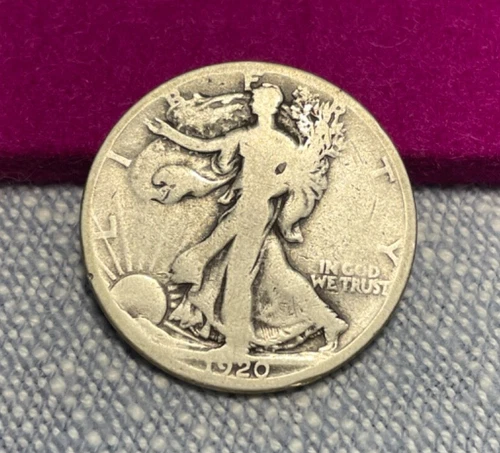 (#100170) Walking Liberty Half Dollar: 1920 S.  Good