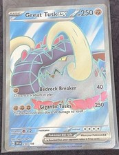 Pokémon TCG English Great Tusk Ex 230/198