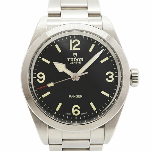 Tudor Ranger 79950 Black Dial Men's Watch GZl1iklp