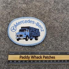 Vintage Mercedes Benz Diesel Trucks Patch AB6