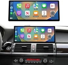 2025 Upgraded 12.3" Ultra-Narrow Touchscreen Wireless CarPlay Android Auto Recei