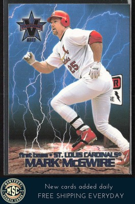 #ad #ad Mark McGwire 2000 Pacific Vanguard High Voltage #31 St. Louis Cardinals $1.79
