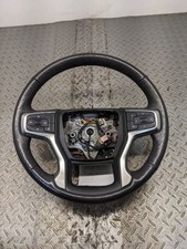 2019-2022 Chevy Silverado 1500 Heated Black Leather Steering Wheel Oem 1 1193831 2019-2022 Chevy Silverado 1500 Heated Black Leather Steering Wheel Oem 1 1193831