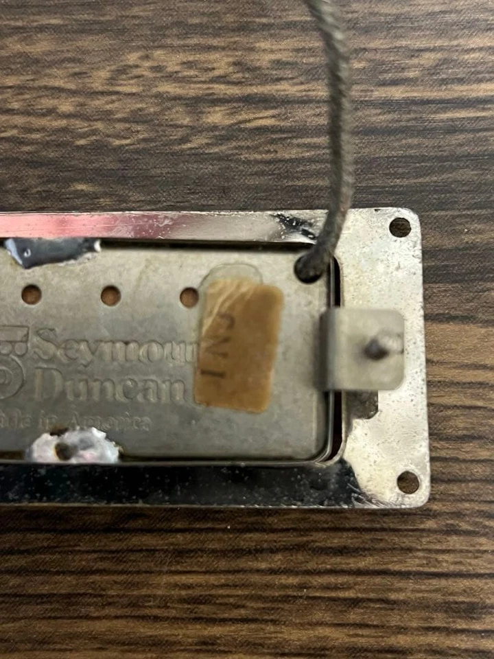 80s Seymour Duncan SM-1 Vintage Mini Humbucker Pickup - Photo 3/4
